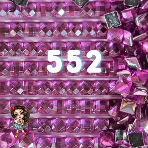C552 - Crystal Square Diamond Art Drills