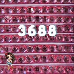 C3688 - Crystal Square Diamond Art Drills