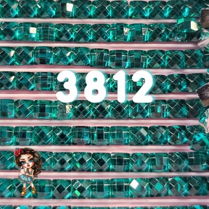 C3812 - Crystal Square Diamond Art Drills