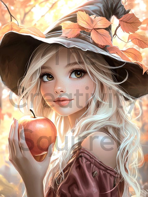 PRE ORDER - Diamond Art Kit - Licensed Artwork - an Apple a Day