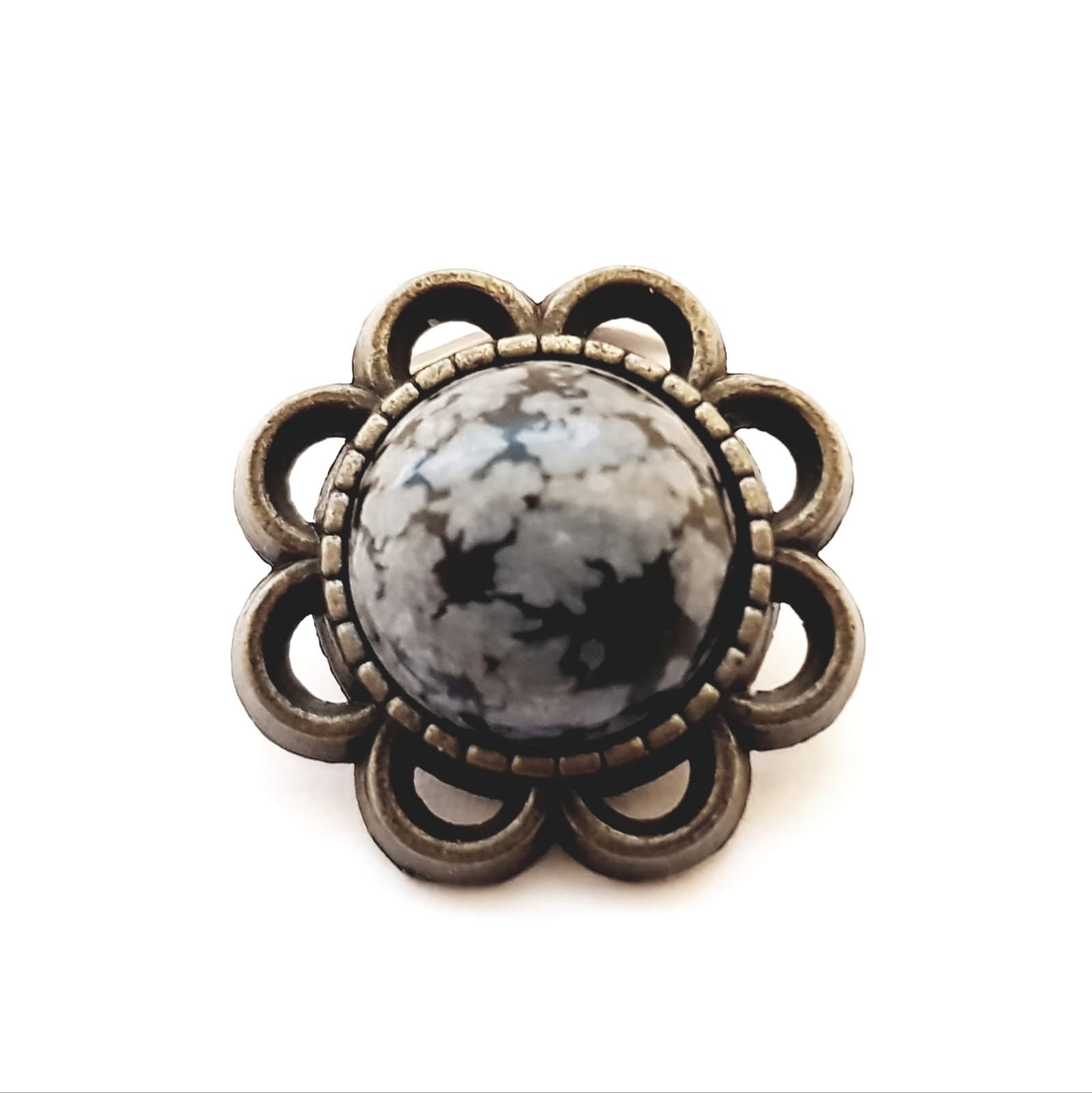 Magnetic Pin Button Magnetic Scarf holder Magnetic Brooch Natural Stone accessory | Magnetic Hijab pin