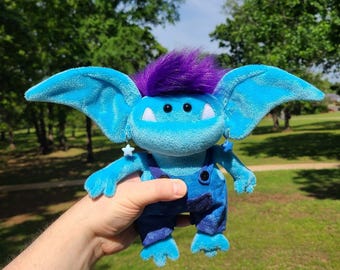 Nova - Plush Goblin - Fantasy Creature - OOAK Art Doll - Creepy Cute - Monster Plush - GobblyGorks