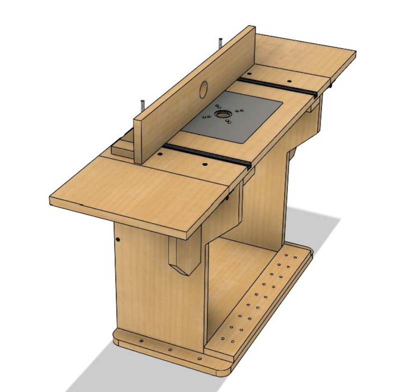 Palm Router Table Insert Makita Palm Router Table Plans, DIY Woodworking (PDF & DXF Downloadable ...