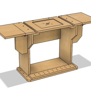Palm Router Table Insert Makita Palm Router Table Plans, DIY Woodworking (PDF & DXF Downloadable ...