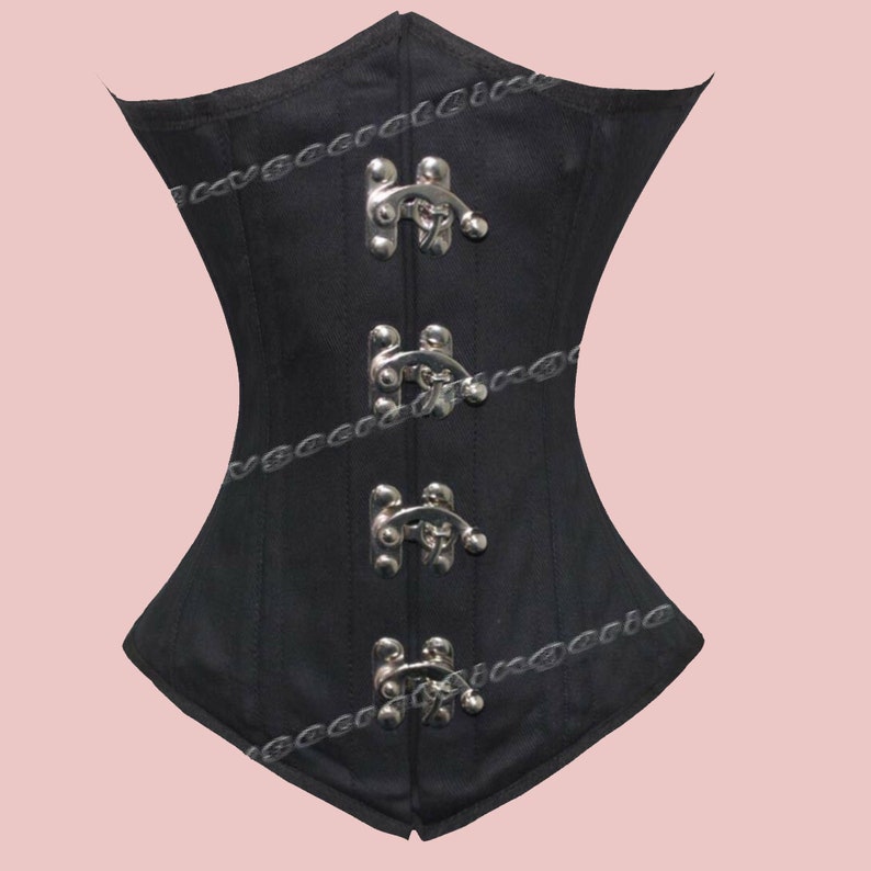 Heavy Duty Double Boned Steel Boned Over-bust Corset