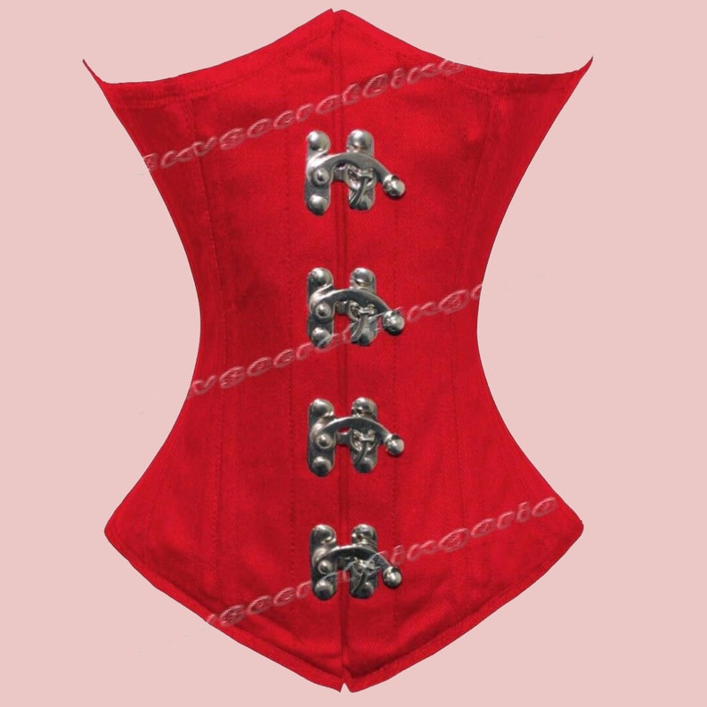 Heavy Duty Double Boned Steel Boned Over-bust Corset