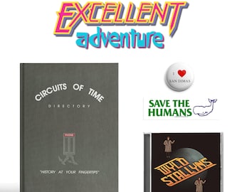 Bill & Ted's Excellent Adventure Replica Movie Props Collection