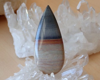 40x30x5mm Ready to Ship Wave Jasper Cabochon