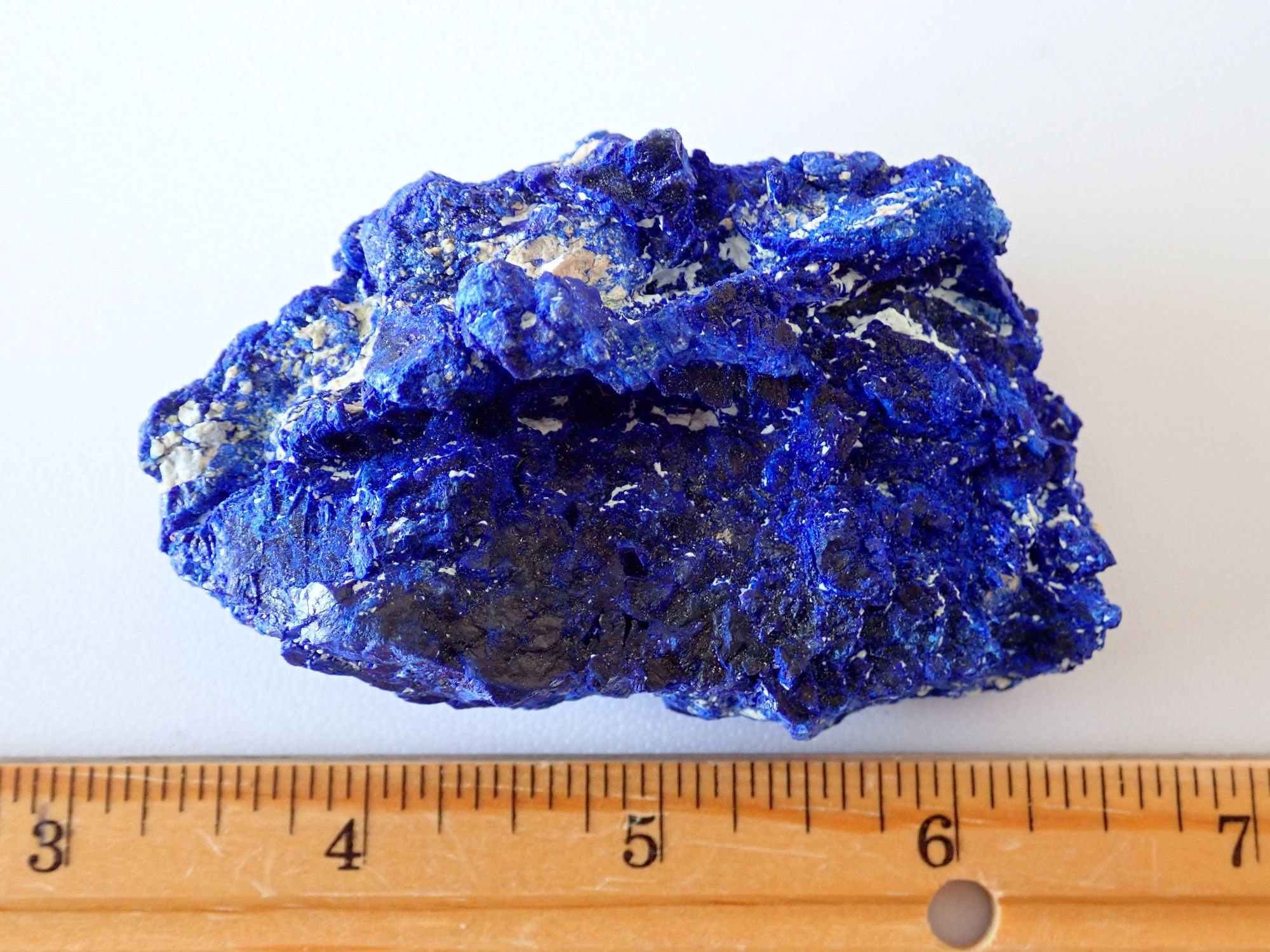 Ethically Sourced Raw Azurite • Natural Azurite Blueberry Cluster