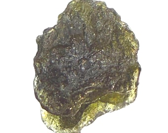 Moldavite Tektite, Genuine Czechoslovakia Impact Glass, Porcupine Texture, True Celestial Stone 601L0208