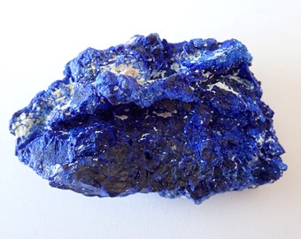 Raw Azurite, Natural Azurite Blueberry, Genuine Azurite Crystal, Rough Azurite Specimen, Blue Azurite, Raw Azurite Crystal Specimen 303L0004