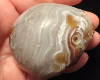 Magical Agate Enhydro, Water Filled Rock, Enhydro Agate, Ethically Sourced