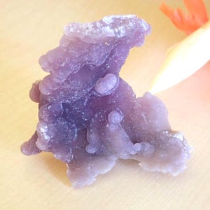 Grape Agate Botryoidal Quartz | Rare Indonesia Chalcedony | Purple Spherules | Collector Specimen | Ethical Mineral | Veteran‑Owned 310L0333