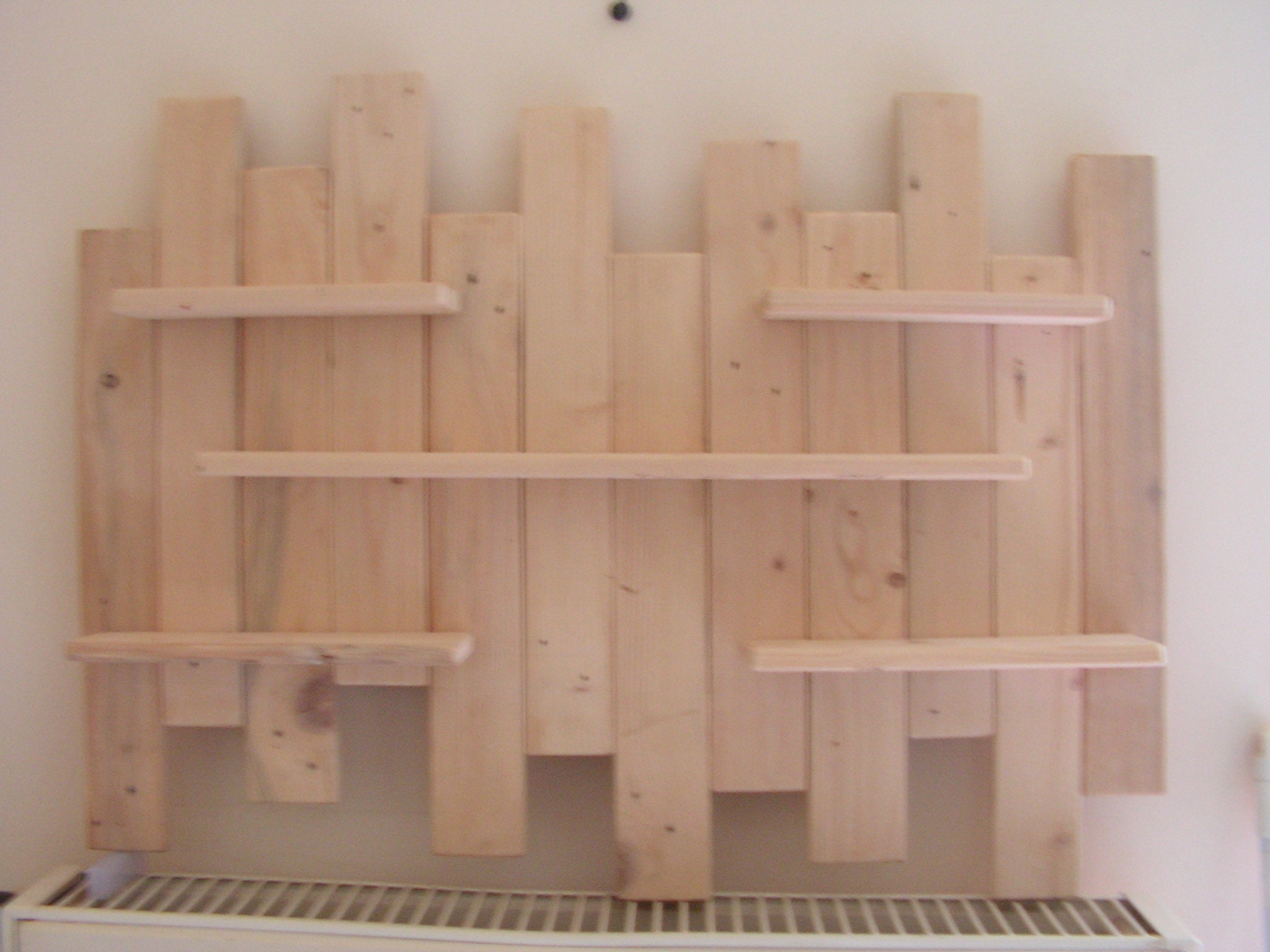 Étagère Murale en Bois de Palettes Recyclée Fabrication Artisanale