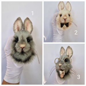 Brooch rabbit,Realistic replica of pets, rabbit figurine, Brooch Pin,rabbit pin,present,gift for girl.