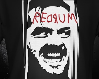 Maglietta The Shining Redrum, maglietta vintage del film horror
