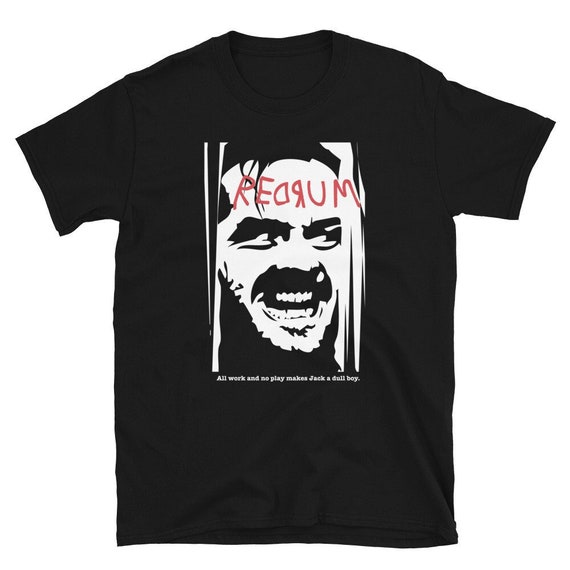 The Shining T-shirt, Redrum Vintage Horror Movie Shirt, Here's