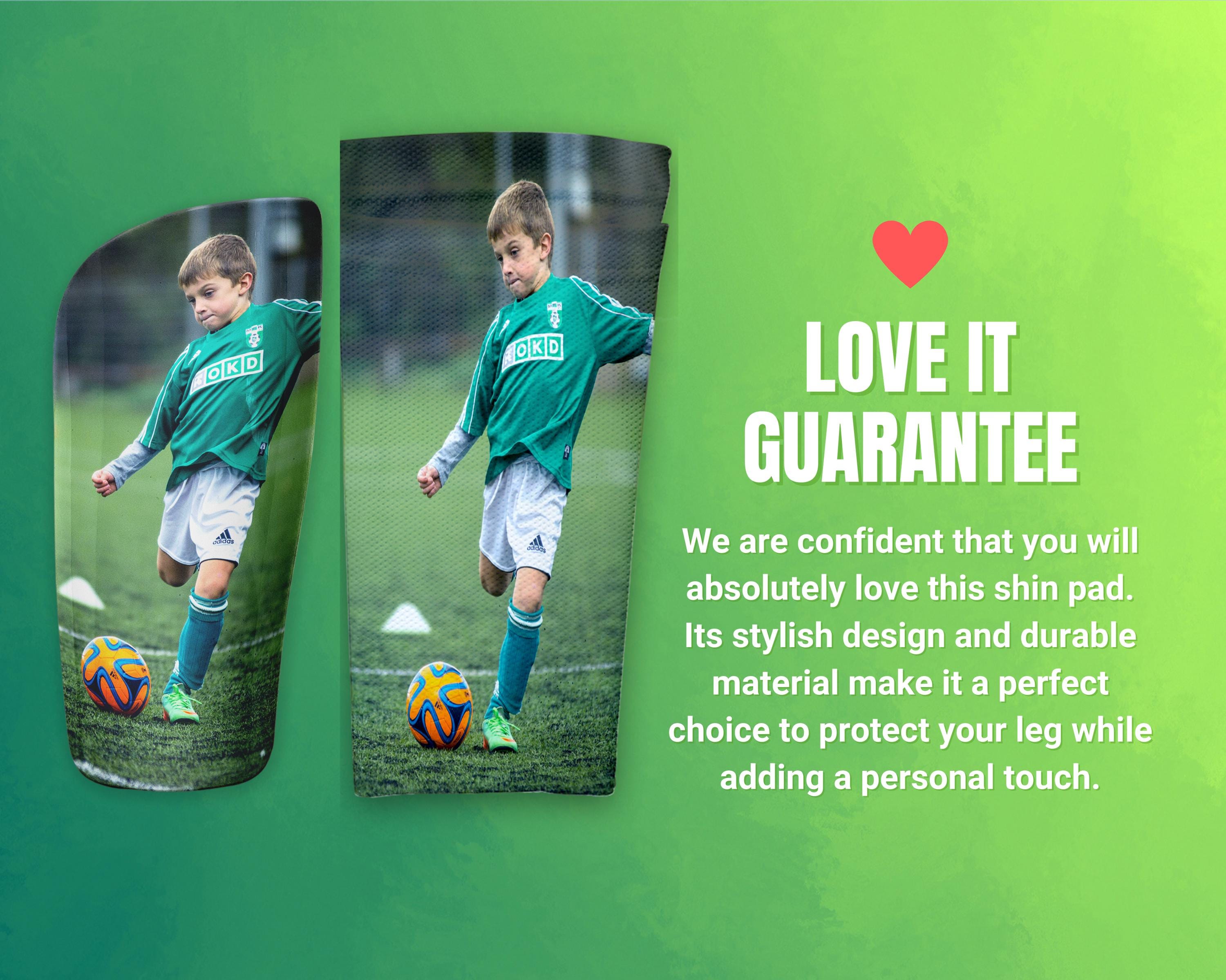 Custom Photo Shin Pad and Sleeve for Soccer Football Lovers