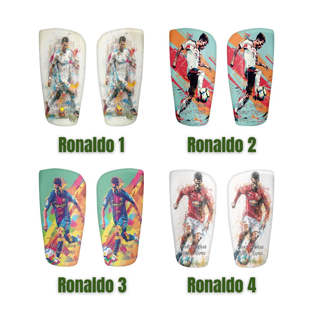 あなたの名前が入ったロナウドのカスタマイズされたフォトアートシン