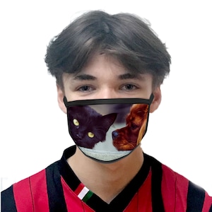 Personalised Protection Photo Face Mask - Face mask customised with your Photo Create or Your Own Design