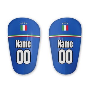 Custom Mini Shin Pad Italy Soccer Gift for World Cup Fans