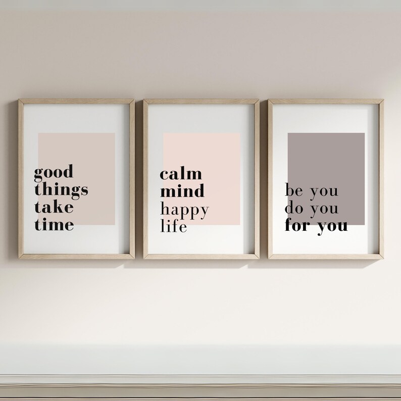 Work Motivation Quotes Poster Set of 3 Printable Office Quotes Desk Decor Women Teamwork Wall Art Home Office Wall Decor Print Set Workplace 
Set of 3 Prints in earth tones for your home office
Work from Home Office Wall decor
Encouraging Notes Print