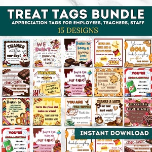 Etiquetas de presente Etiquetas de lanche e doces para colegas de trabalho Etiquetas de agradecimento para funcionários Etiquetas de presente de agradecimento para professores Prêmios de barra de chocolate para funcionários Etiqueta de lembrancinha de trabalho