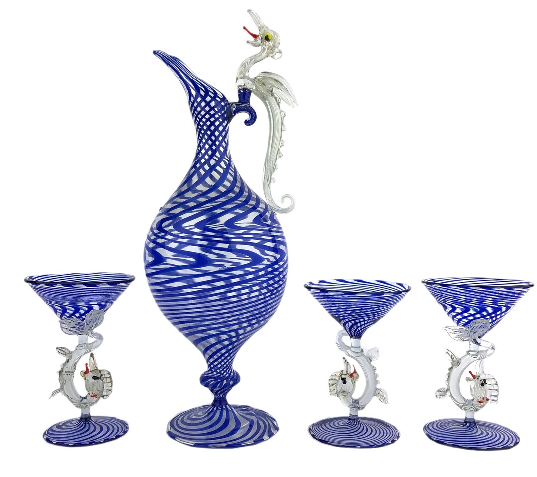 ビミニ オーストリア アンティークグラス カクテルグラス