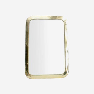 Espejo de latón dorado, espejo marroquí, decoración de pared de latón, espejo de latón para pared, espejo de decoración marroquí, espejo decorativo de latón para pared
