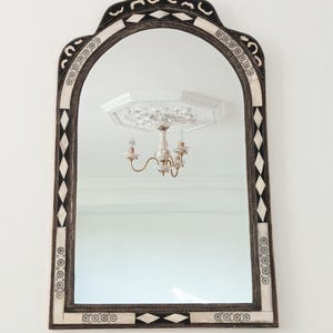 Moroccan wall mirror, Arch Mirror, Big Mirror, Handmade Mirror, Berber Mirror, Bone Mirror, Wall Deco Mirror