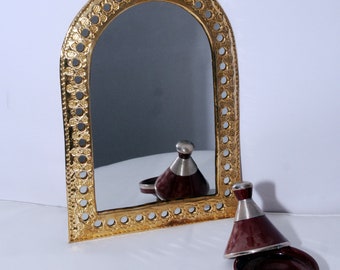 Arch Mirror Brass, Gilded Mirror, Mirror Full Length, Leaner Mirror, Moroccan Mirror, Full Length Mirror, Arch Top Mirror, Moroccan Decor