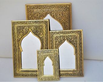 Moroccan Mirror, Brass wall mirror, 51st, 59th, 45th, Birthday Gift For Women, Handmade