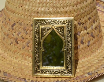 Custom Mini Mirrors, Golden wall mirror, Small Mirrors For Wall Decor, Small Wall Mirror, Small Decorative Mirror, Small Brass Mirror