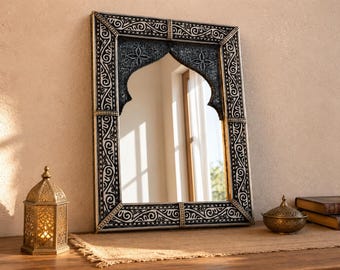 Moroccan Mirrors For Wall , Moroccan Decor, Mirror Wall Decoration, Rectangle Mirror