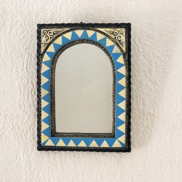 Petit miroir marocain fait main