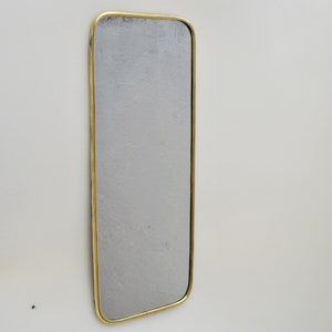 Gold Long Mirrors, Tall Narrow Mirror, Moroccan Mirror, Golden Brass Mirror, Black Framed Mirror Bathroom, Rectangle Mirror