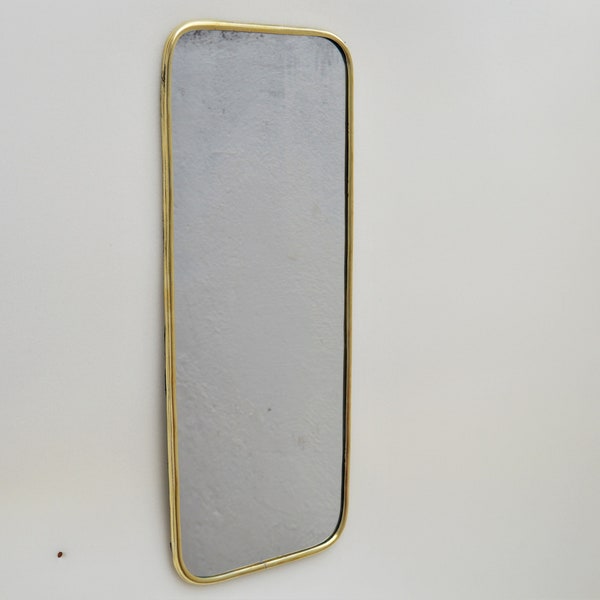 Narrow Frame Bathroom Mirror Etsy