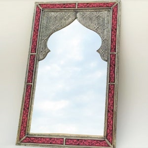 Moroccan Mirror, large rectangular mirror, Arch Mirror