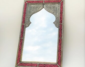 Moroccan Mirror, large rectangular mirror, Arch Mirror