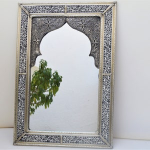 Moroccan Mirror, Wall Mirrors, Mirror Wall Decor, Wall Mirror Large, Arch Mirror