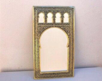 Arched Mirror, Moroccan Mirror, Art Nouveau Mirror