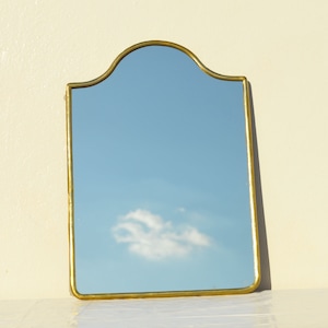 Asymmetrical Mirror, Irregular shaped Mirror, Aesthetic Mirror- Handmade