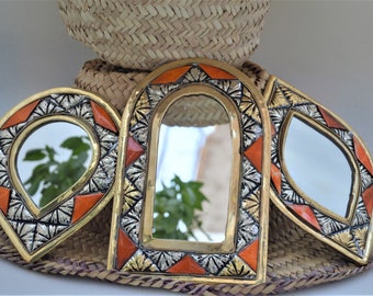 Wall Mirror Set, Accent Mirror, Handmade