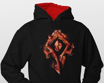 world of warcraft horde warfront hoodie