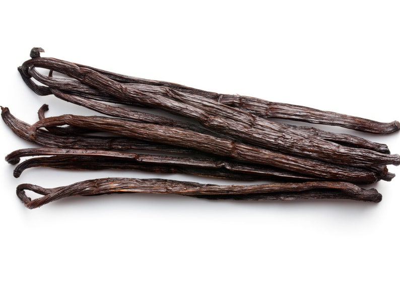 Gradea Tahitian Vanilla Beans 5 Bean Count Etsy