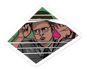 Dwight Schrute Sticker / The Office Stickers / Dwight Stickers / Michael Scott / Dwight The Office Fan Gift / The Office Fan Gifts / Schrute