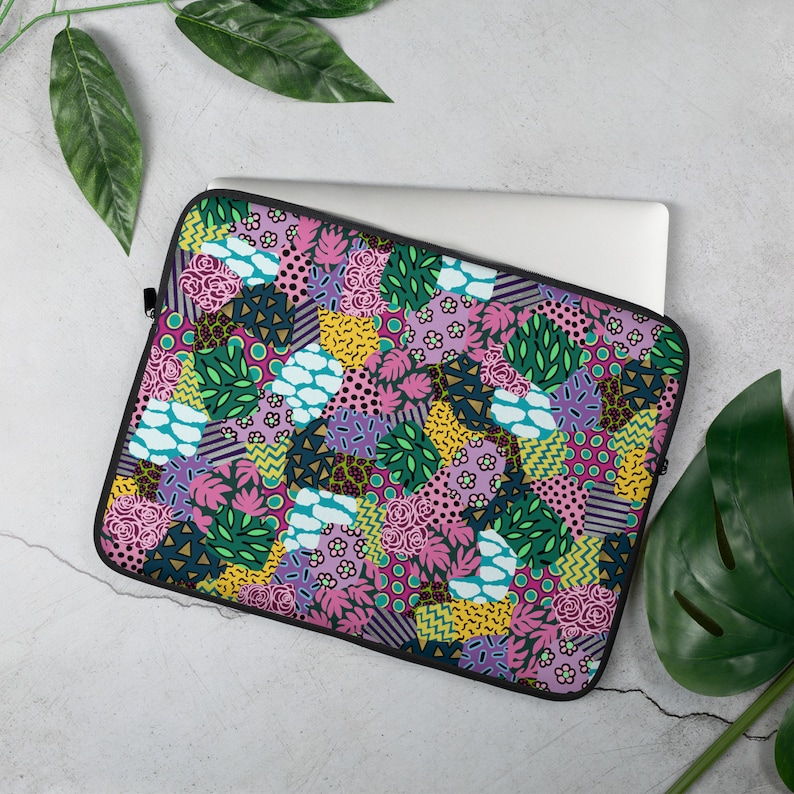 Colorful Pattern Cute Laptop Case / Pretty Laptop Sleeves / MacBook ...