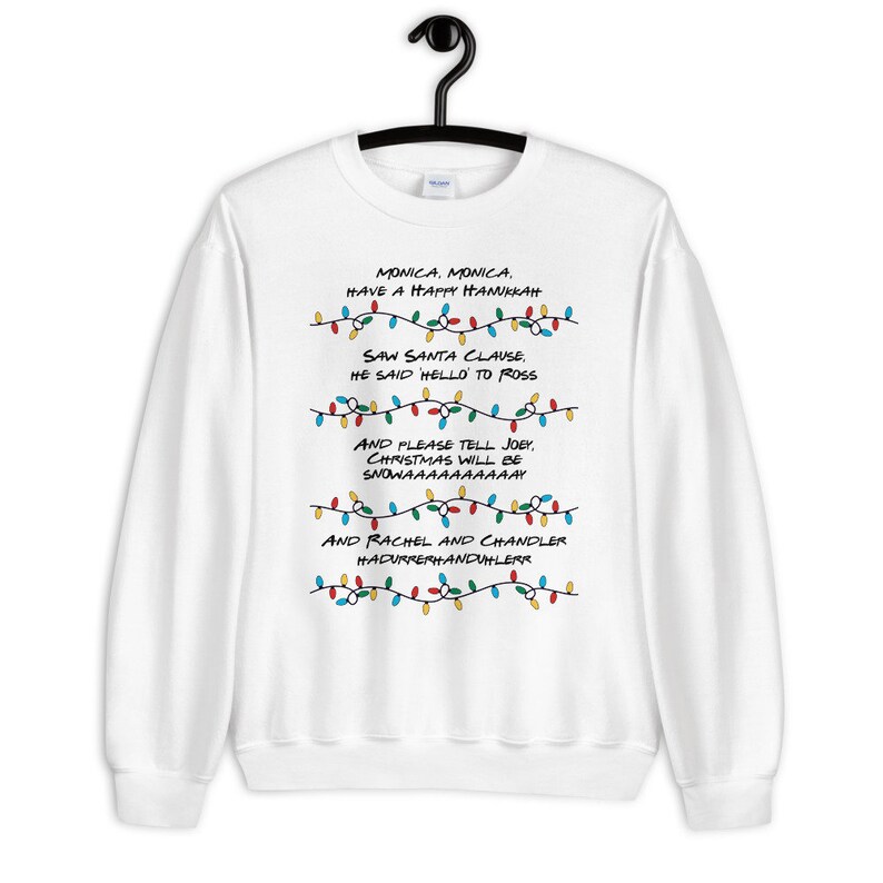 Friends TV Show Xmas Eve Unisex T-Shirt Adult main image 1