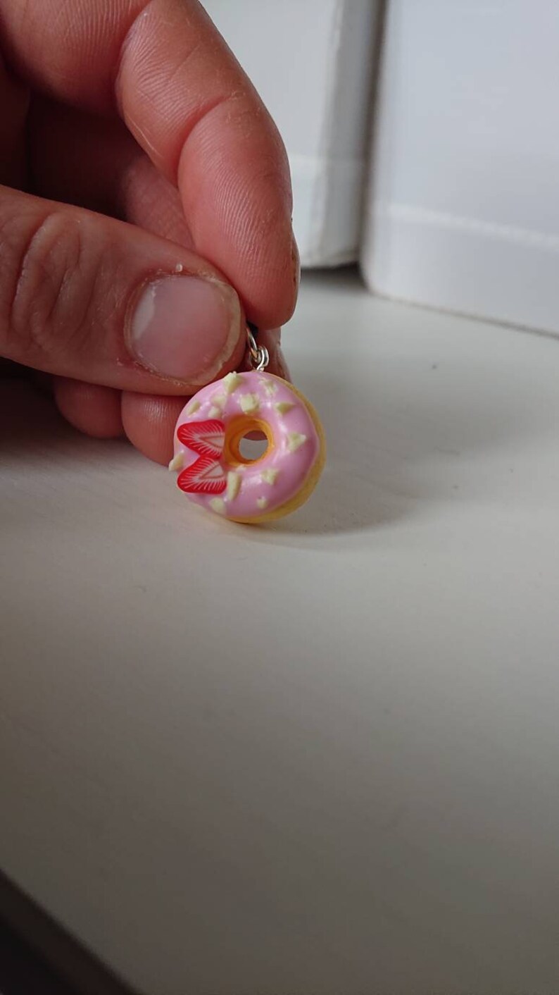 Donut necklace