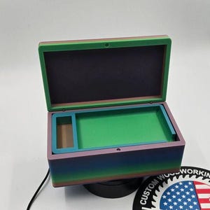 Stash Box w/ Rolling Tray - Customize Your Own Colors and Designs